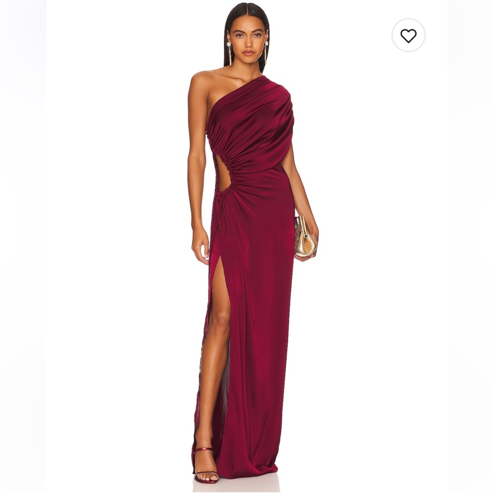 Andrea Iyamah x Revolve Aylo one shoulder cutout dress, NWT